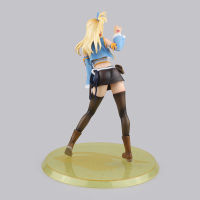 [COD] อะนิเมะญี่ปุ่นสาวเซ็กซี่รูป Fairy Tail Lucy Heartfilia 18ขนาดทาสี PVC Action Figure