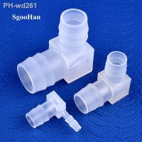 Big Size 20 4mm PP Reducing Elbow Connectors Irrigation Pipe Fittings Aquarium Tank Air Pump Aerator Hose Pagoda Joints 1 100pcs