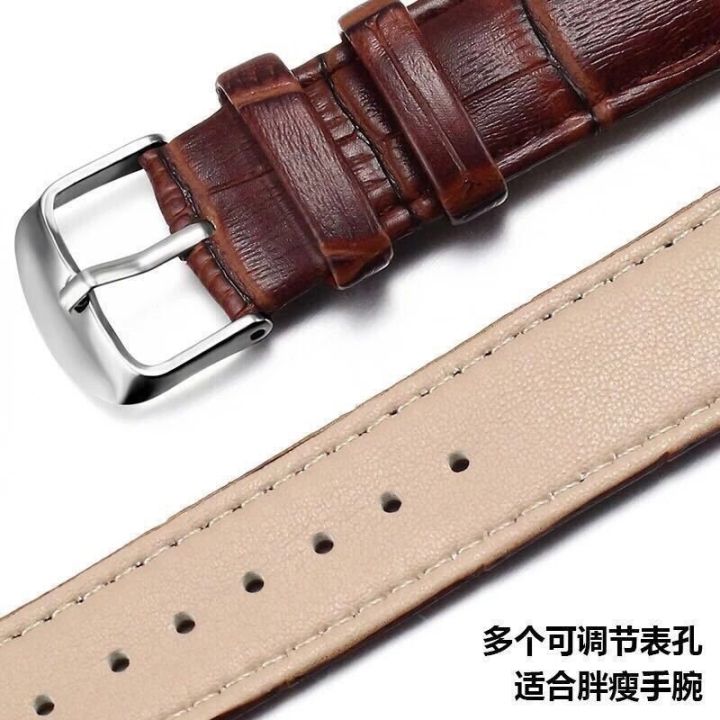 hot-seller-authentic-product-genuine-leather-strap-for-men-and-women-high-grade-pin-buckle-watch-cowhide-new-fashion-accessories-chain-universal