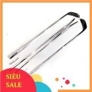 Combo nẹp viền kính dành cho xe KIA Cerato 2016-2018 - Mẫu Inox giá rẻ