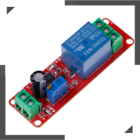 WonderfulBuyinge DC 5V NE555 Timer Switch โมดูลปรับได้0-10S Time Delay Relay MODULE