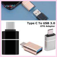 LYAQRG SHOP ตัวแปลงความเร็วสูง USB-C หัวต่อตัวผู้อะแดปเตอร์ Type-C ประเภท C เพื่อ USB 3.0อะแดปเตอร์ OTG