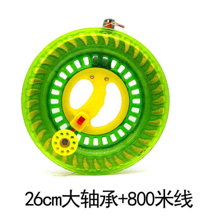New big bearing kite line roulette wheel for children and adults, highgrade mute hand wheel