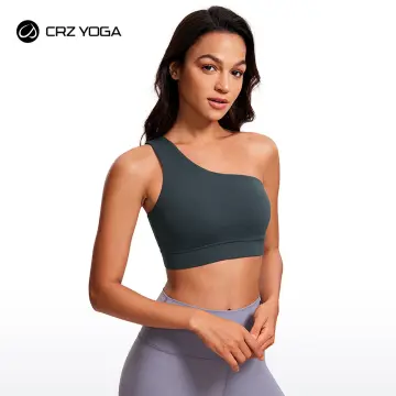 CRZ YOGA, Tops, Butterluxe Open Back Cropped Short Sleeves