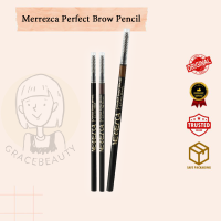 คิ้ว Merrezca perfect brow เมอร์เรซกา เขียนคิ้ว สลิม ดินสอเขียนคิ้ว กันน้ำ  Merrezca