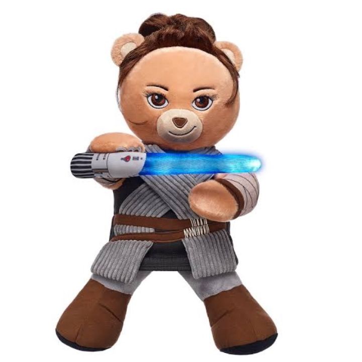 ตุ๊กตาหมี-สตาร์วอ-star-wars-rey-inspire-bear-บิ้วอะแบร์-build-a-bear-workshop-มือสองสภาพดีมาก