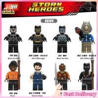 Lzyiyruy เสือดำ Erik Killmonger Okoye บล็อกตัวต่อ Avengers DC Kids Toys