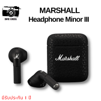 MARSHALL Headphone Minor III สีดำ ประกัน 1 ปี