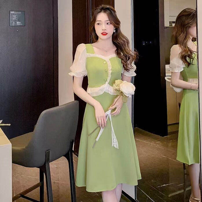 LKK 2023 Gaun Pesta Korea Baru/dress korean style/long dress korea