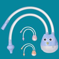Newborn Baby Vacuum Suction Nasal Aspirator Safety Non toxic Nose Cleaner Infant Nasal Catheter Device Baby Care Tools