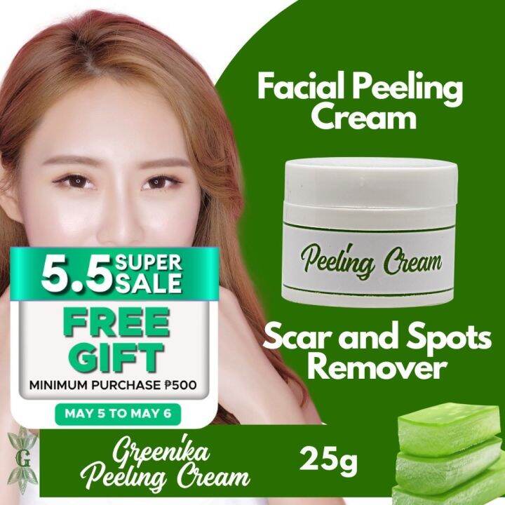 Greenika Peeling Cream Peels Off Dead Skin Removes Scars And Spots