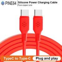 Original Pine64 USB Type-C to TypeC Silicone Power Charging Cable For Pinecil Electric Soldering Iron PinePhone and Pinebook Pro