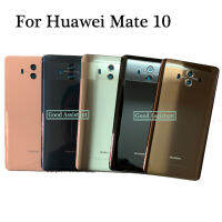 【☊HOT☊】 SRFG SHOP สำหรับ Huawei Mate 10ฝาครอบด้านหลังเคสกระจกหลังอะไหล่เลนส์สำหรับ Alp-L09 Alp-Al00 Alp-Tl00