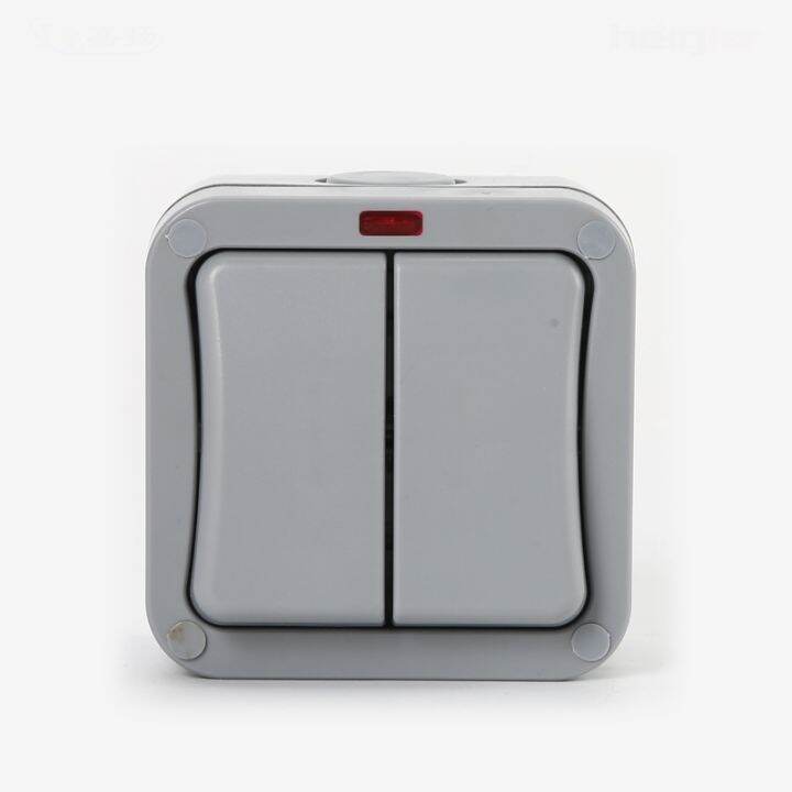 hot-dt-avoir-outdoor-wall-switches-ip66-weatherproof-push-1-2-gang-way-doorbell-momentary