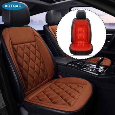 12V Heated Car Seat Cushion Cover Seat Heater Warmer Winter Household Cushion Cardriver Heated Seat Cushion Auto Seat Covers New