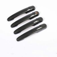 Auto Parts For Hyundai i20 2008 2009 2010 2011 2012 2013 Carbon Fiber ABS Chrome Car Door Handle Cover Trim Stickers Car Styling