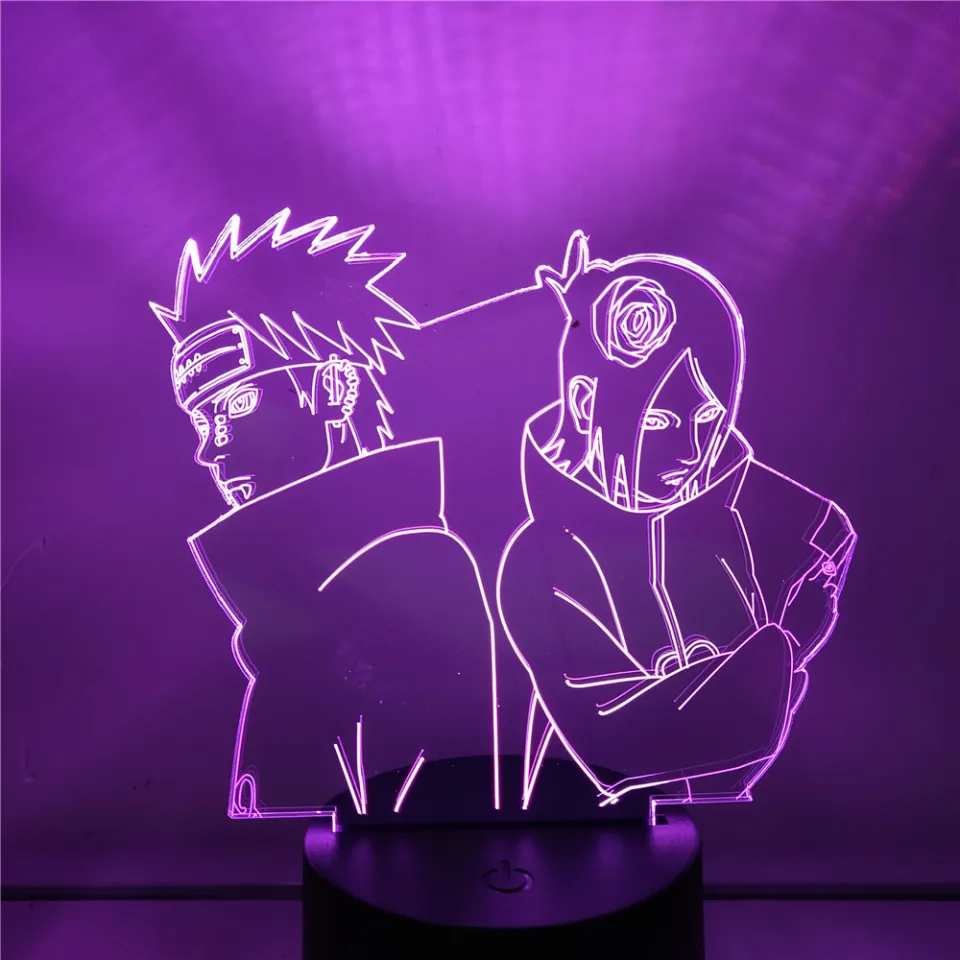 Ash Lynx and Eiji Okumura Led Anime Lamp (Banana Fish)