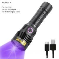 Alonefire SV47 365nm uv flashlight Black Ultraviolet for scorpion currency fluorescent lamp fishing buoys Detection torch