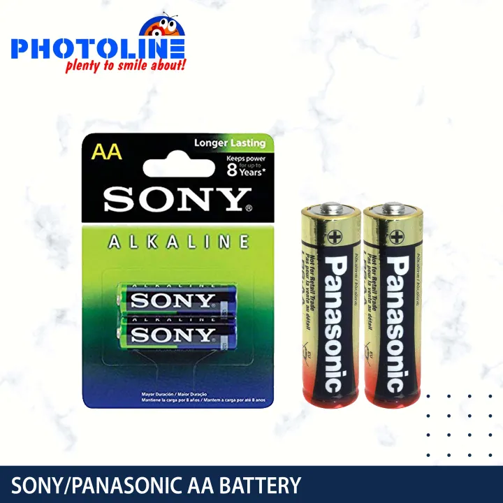 Panasonic AA Alkaline battery pair Lazada PH