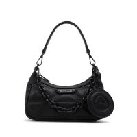 ALDO Fervent Womens Shoulder Bag- Black/Black