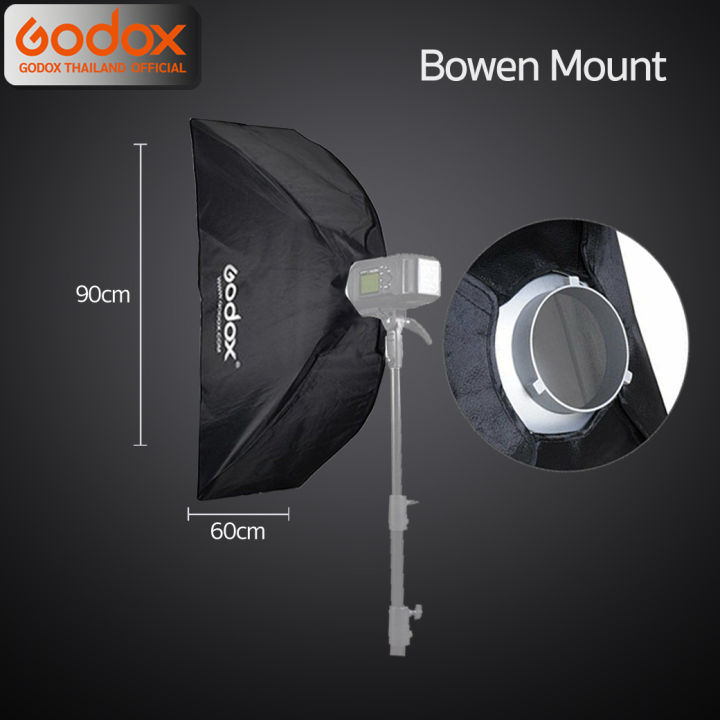 godox-softbox-sb-fw-60-90-cm-with-grid-bowen-mount-วิดีโอรีวิว-live-ถ่ายรูปติบัตร-สตูดิโอ