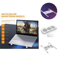 Foldable X1 Useful RGB Notebook Tablet Cooler 3 Blades Cooler Quick Cooling for Livestreaming