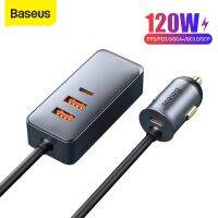 Baseus อุปกรณ์ชาร์จโทรศัพท์มือถือ 120W Usb Qc 3.0 Pd 3.0 สําหรับ Samsung Iphone Huawei แบบพกพา