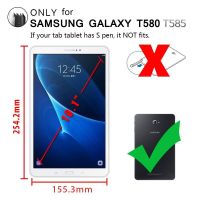 A6 Galaxy Tab A Samsung กระจกนิรภัยสำหรับ9H,Galaxy Tab A ปกป้องหน้าจอสำหรับ10.1นิ้วแก้วแท็บเล็ต SM-T585 SM-T580ขนาดนิ้ว