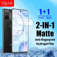 [CNIU digital accessories] 2IN1 Matte ฟิล์ม Hydrogel สำหรับ Honor 50 30 20 10i X20 SE X30 Max 8X 9X Lite X10 Magic 3 Play 5T Pro