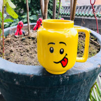 Creativity Smile Ceramic Mug Men and Women Expression Cartoon Coffee Home Breakfast Milk Cereal Cup Children Christmas Gift Cups