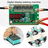 แผงควบคุมแบบ DIY หน้าจอดิจิตอลอัจฉริยะเครื่องเชื่อมเกียร์1เซ็ตเครื่องเชื่อมแบบปรับจุดได้พร้อมหัวบัดกรีสำหรับงานเชื่อม