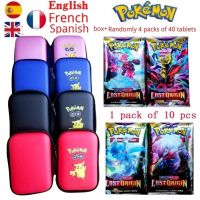 New Pokemon Cards Pikachu Collect Game Cards Holder Album Hard Case Card Holder Book Holder Earphone Storage Box toy Gifts