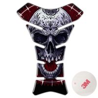 3D Motorcycle Accessories 3M Skull Sticker Decal Fuel Tank Pad Protector Retro Decorative For Suzuki YAMAHA Honda Triumph Harley Decals  Emblems