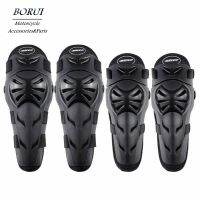 4Pcs Motorcycle Knee Pads Elbow Pads Breathable Racing Skating Off-Road Guards Outdoor Protection Riding Cross Rodilleras Moto Knee Shin Protection