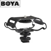 BOYA BY-C10ที่ตั้งไมโครโฟนสำหรับการซูม H4n/H5/H6สำหรับ Sony Tascam DR-40 DR-05บันทึกการทำงานของ Microfone Shockmount Olympus Tascam