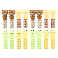 [Ready Stock] Deli 6 Pcs Pencil Extender Cartoon Pen Cap Universal Pencil Cap Cover Student Stationery Gift