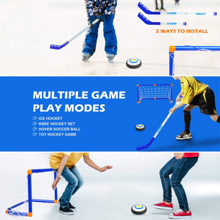 goal-removable-interactive-easy-install-electric-ice-hockey-set-mini-training-children-toy-gift-entertainment-suspension-ball