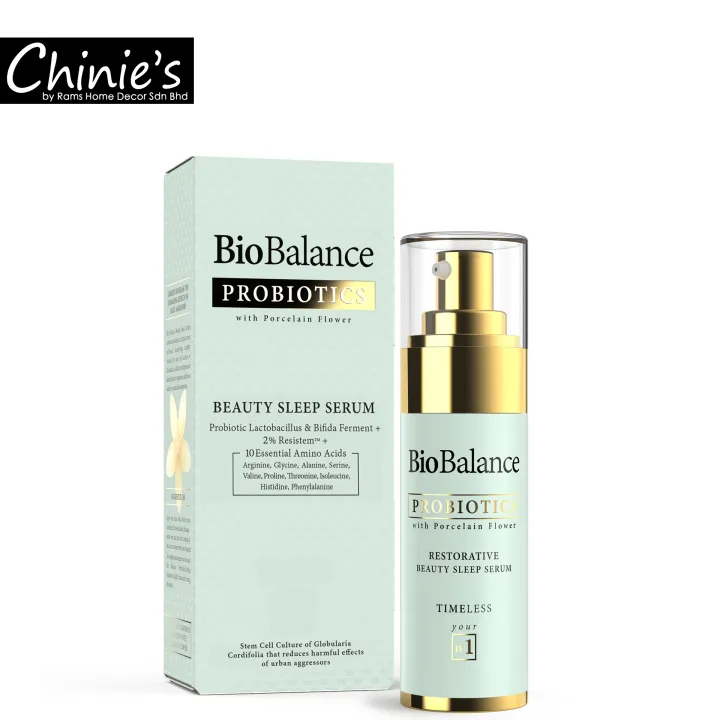 BIOBALANCE PROBIOTICS BEAUTY SLEEP SERUM / RESTORATIVE SERUM / NIGHT