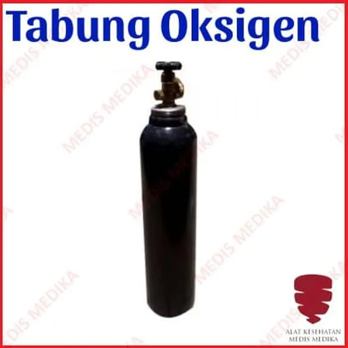 Tabung Oxigen Oxygen Rumah Sakit Oksigen O2 Hanya Tabung + Isi BN003 ...