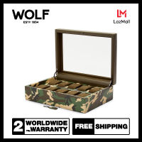 กล่องหมุน กล่องนาฬิกา WOLF1834 รุ่น ELEMENTS 10PC WATCH BOX (Earth)