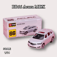 Bburago 164 Mini Car Model, BB66 Acura MDX Scale Miniature Art Diecast Vehicle Collection Toy