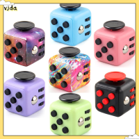 VJDA สำนักงาน Magic Cube สร้างสรรค์ Fidget Cube ของเล่นต่อต้านความเครียด ออทิสติก ลูกเต๋าบีบอัด