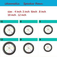 10 pcs 4 inch to 12 inch Speaker Foam Side bass loudspeaker repairable part Fold the rim circle