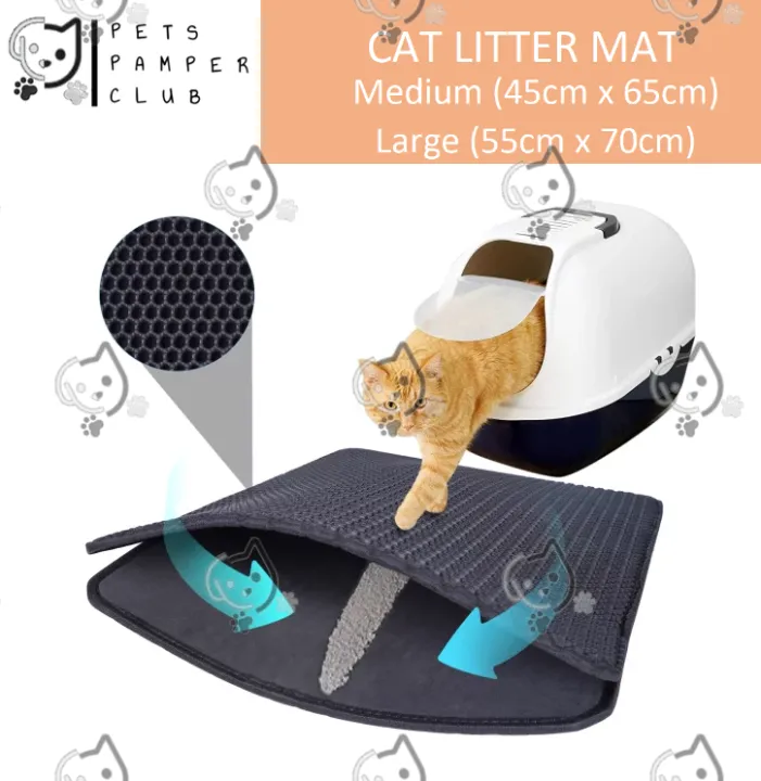 Washable Double Layer EVA Material Waterproof Cat Litter Mat Lazada PH