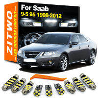 ZITWO Canbus ไม่มีข้อผิดพลาดสำหรับ Saab 9-5 95 YS3E YS3G Aero Sportwagon Wagon 1998-2009 2010 2011 2012 LED ภายในโดมแผนที่ชุดไฟ