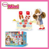 Little Mimi Korean Food Cart เซ็ทตุ๊กตา เกาหลี ตุ๊กตาตัวเล็ก ลิตเติ้ลมีมี่ รุ่น ร้าน ขายอาหาร เกาหลี ต๊อกบกกี ของแท้