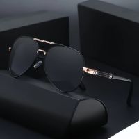【lz】✣  Óculos de sol vintage anti-azul para homens óculos de sol luxuosos para dirigir ao ar livre óculos novos para lazer UV400