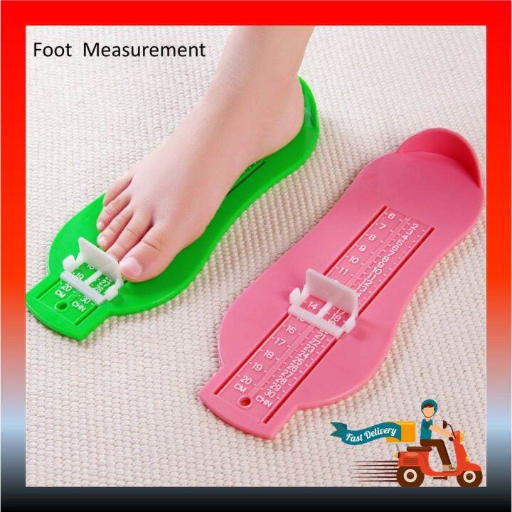 Ruler Foot Gauge 0-10 years O Length Measure Tool Foot Inner Baby Foot