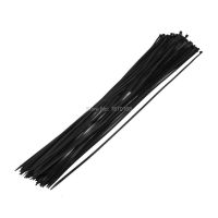 1cm x 100cm Nylon Self Locking Cable Zip Ties Fastener Black 100pcs