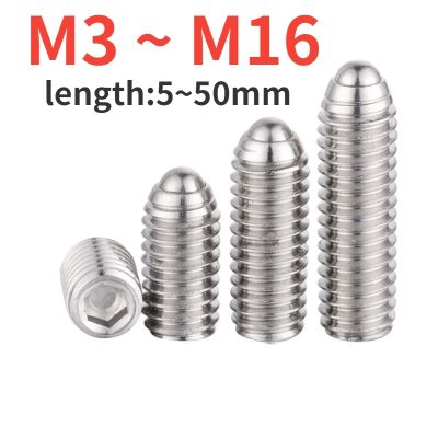 304 mesin Meter heksagonal dalam baja tahan karat pemosisian bola Gelombang baja pegas M3 M3 M4 M5 M6 M8M10M12M16